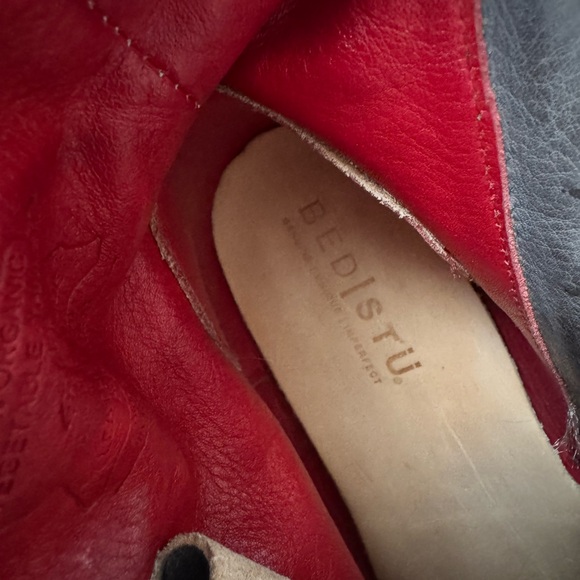 BED STU Judgement Leather Lace-Up Boots Oath Packer Black Brown Cobbler Size 8 - Picture 11 of 12